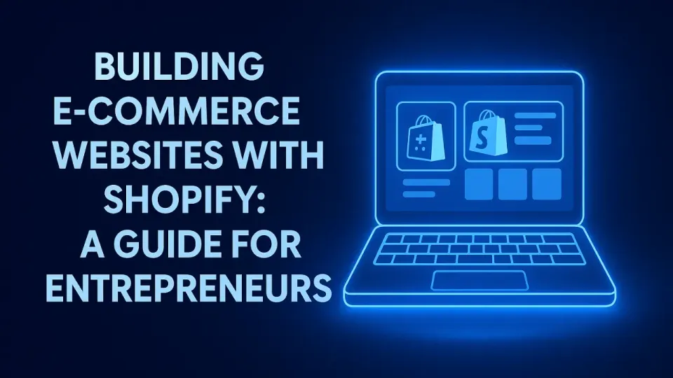 Building E-Commerce Websites with Shopify: A Guide for Entrepreneurs